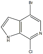 b848212 4-溴-7-氯-1h-吡咯并[2,3-c]吡啶 98%