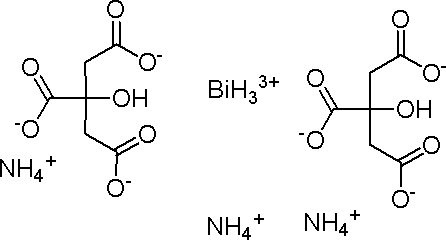 柠檬酸铋铵 ammonium bismuth citrate,a800320-100g,31886-41-6,99%