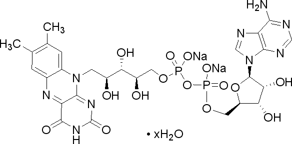 黄素腺嘌呤二核苷酸二钠盐水合物cas84366814