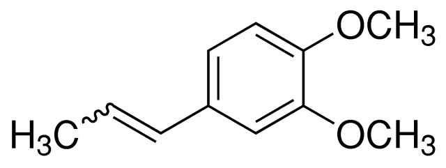 1,2-二甲氧基-4-(1-丙烯基)-苯  cas号: 93-16-3  物化性质: 分子式