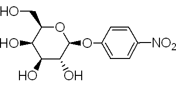 4-硝基苯基-β-d-吡喃半乳糖苷  cas号: 3150-24-1  物化性质: 分子式