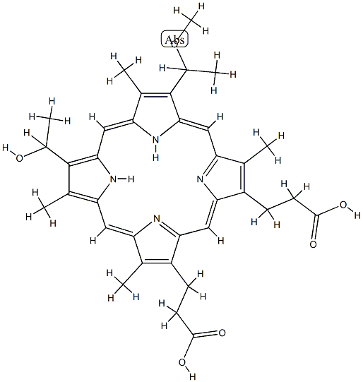 产品中心血卟啉单甲醚         hematoporphyrin monomethyl ether