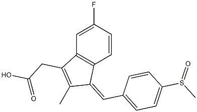 舒林酸化学结构式图片