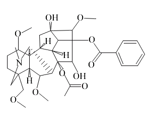乌头碱 分子式图片