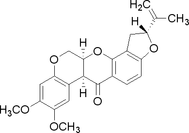 产品中心鱼藤酮 rotenone 分子式 c 23h 22o 6 cas