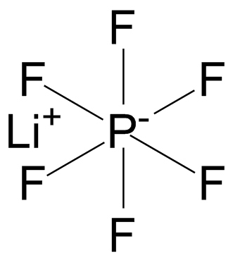 六氟磷酸锂结构式图片
